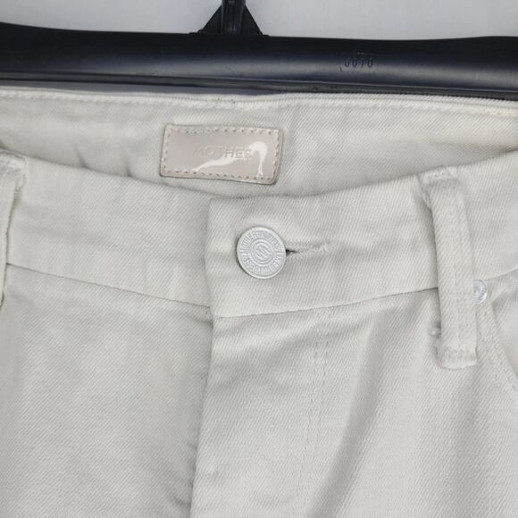White Mother Skinny Jeans Size 29 The Looker Mirror Mirror Style - Picture 5 of 5